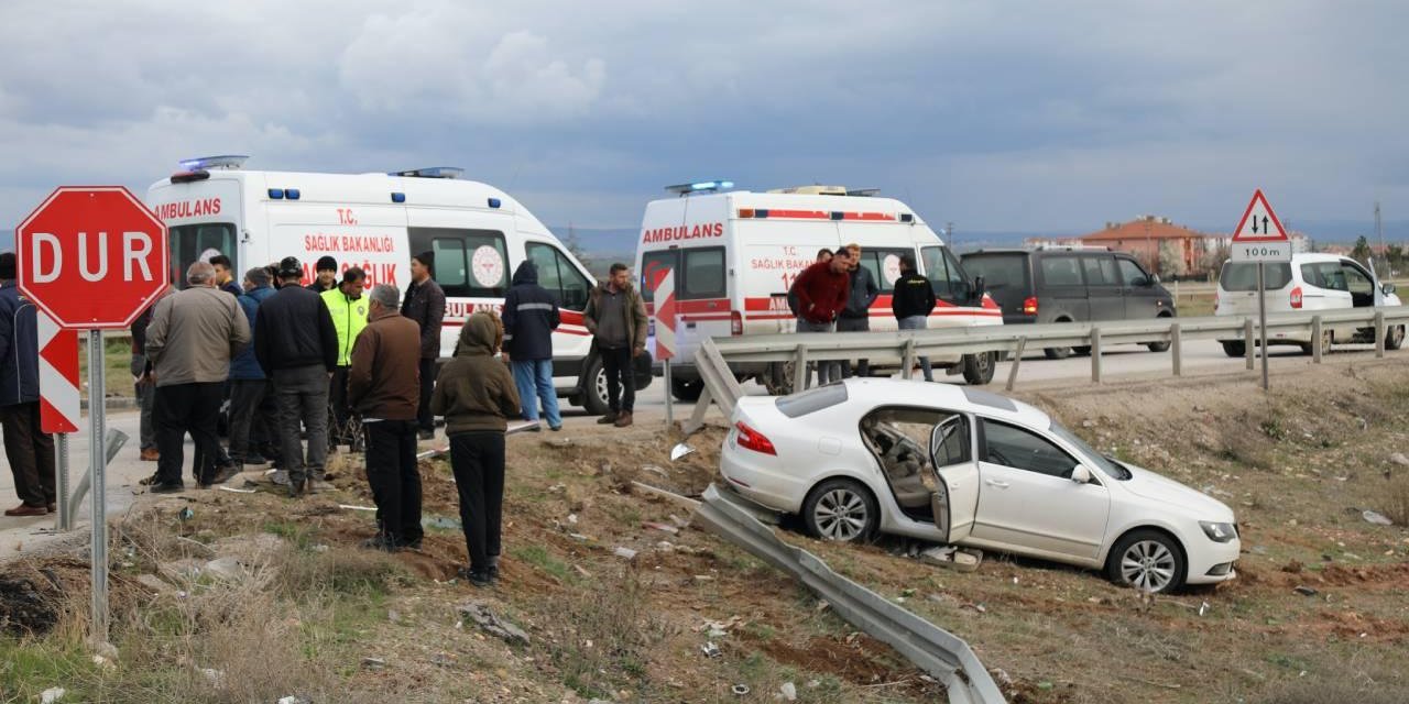 Ankara'da trafik kazası: 7 yaralı