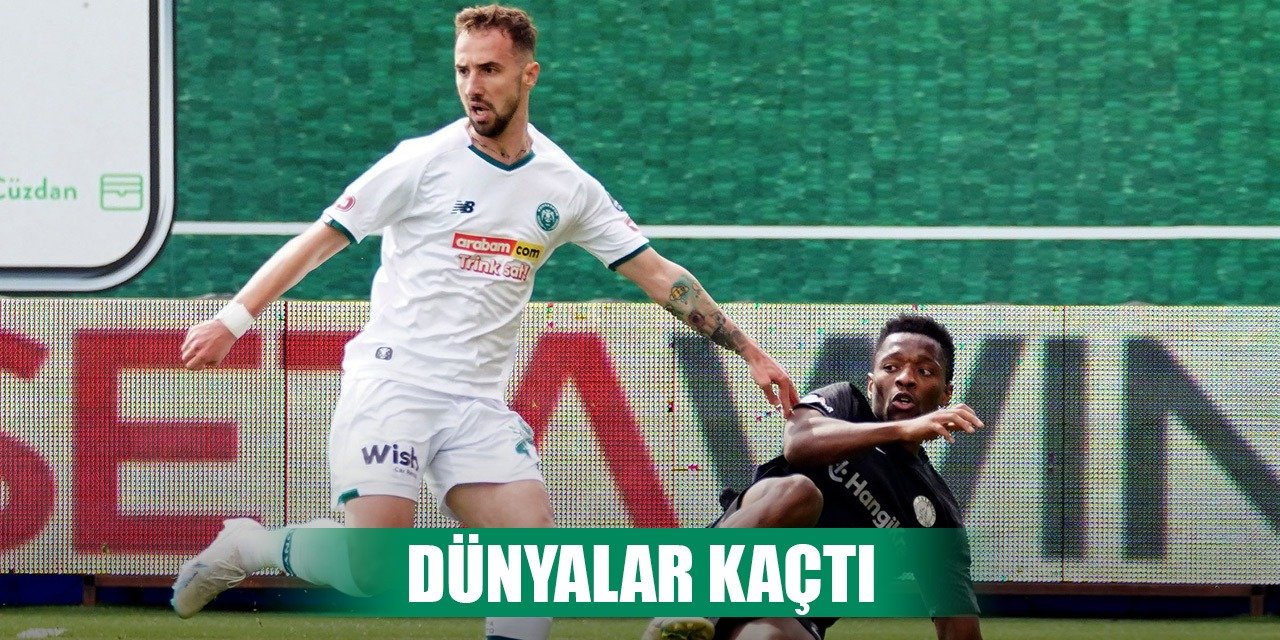 Konyaspor cömertlik yaptı!