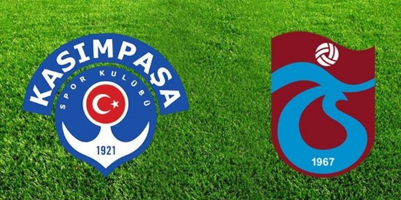 Trabzonspor, Kasımpaşa'ya konuk olacak