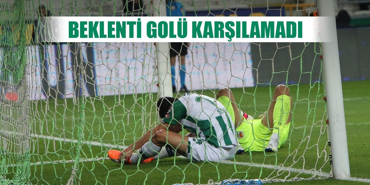 Konyaspor'da beklentiler skora yansımıyor