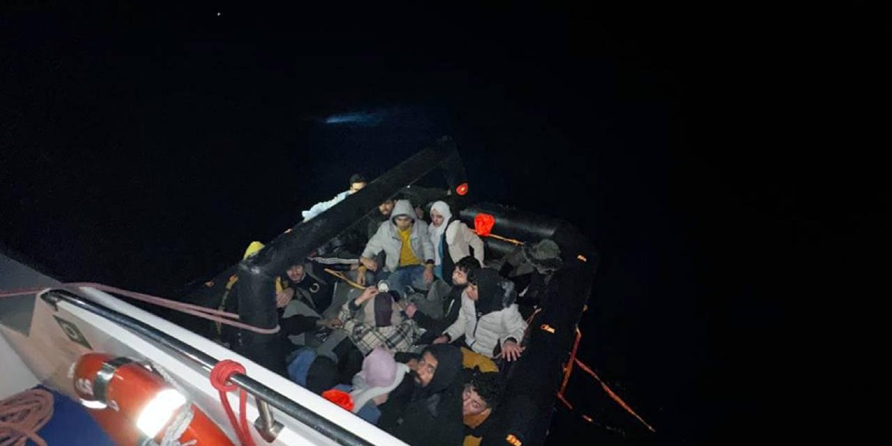31 düzensiz göçmen kurtarıldı