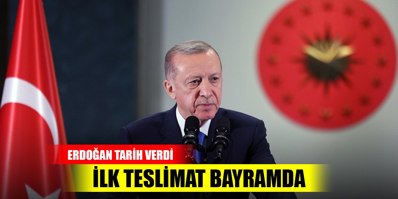 Cumhurbaşkanı Erdoğan: Ramazan Bayramı'nda Nurdağı ve Türkoğlu'nda ilk köy evlerinin teslimatını gerçekleştireceğiz