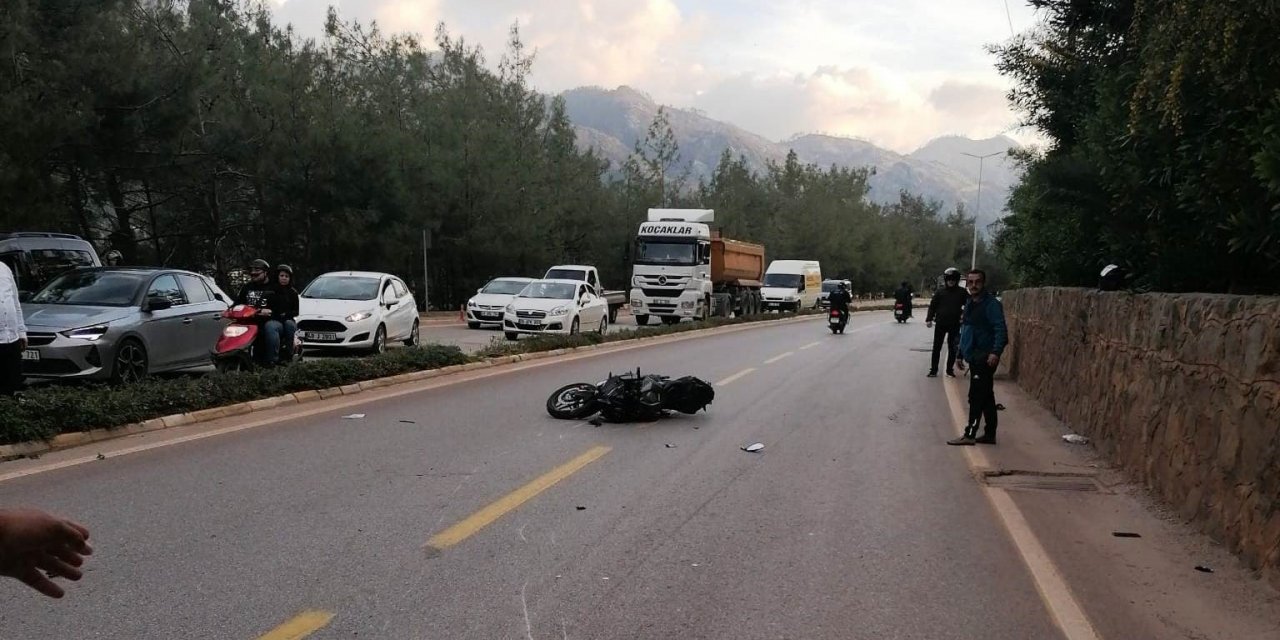 Muğla'da motosikletin çarptığı yaya hayatını kaybetti