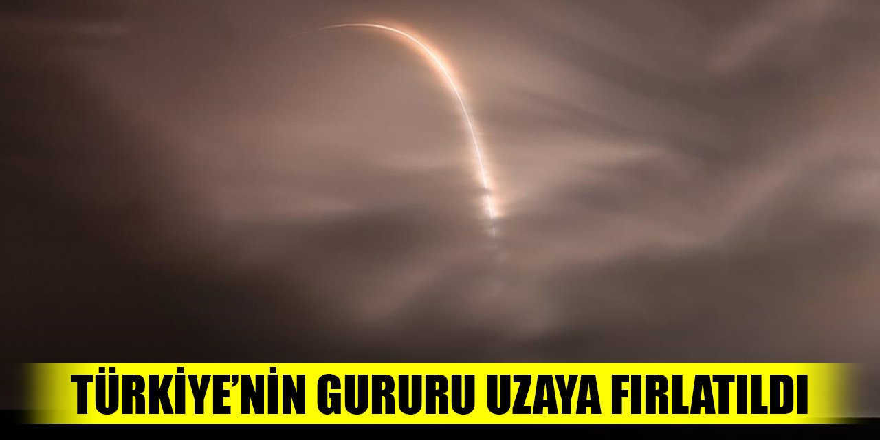Türkiye'nin gururu İMECE uydusu uzaya fırlatıldı