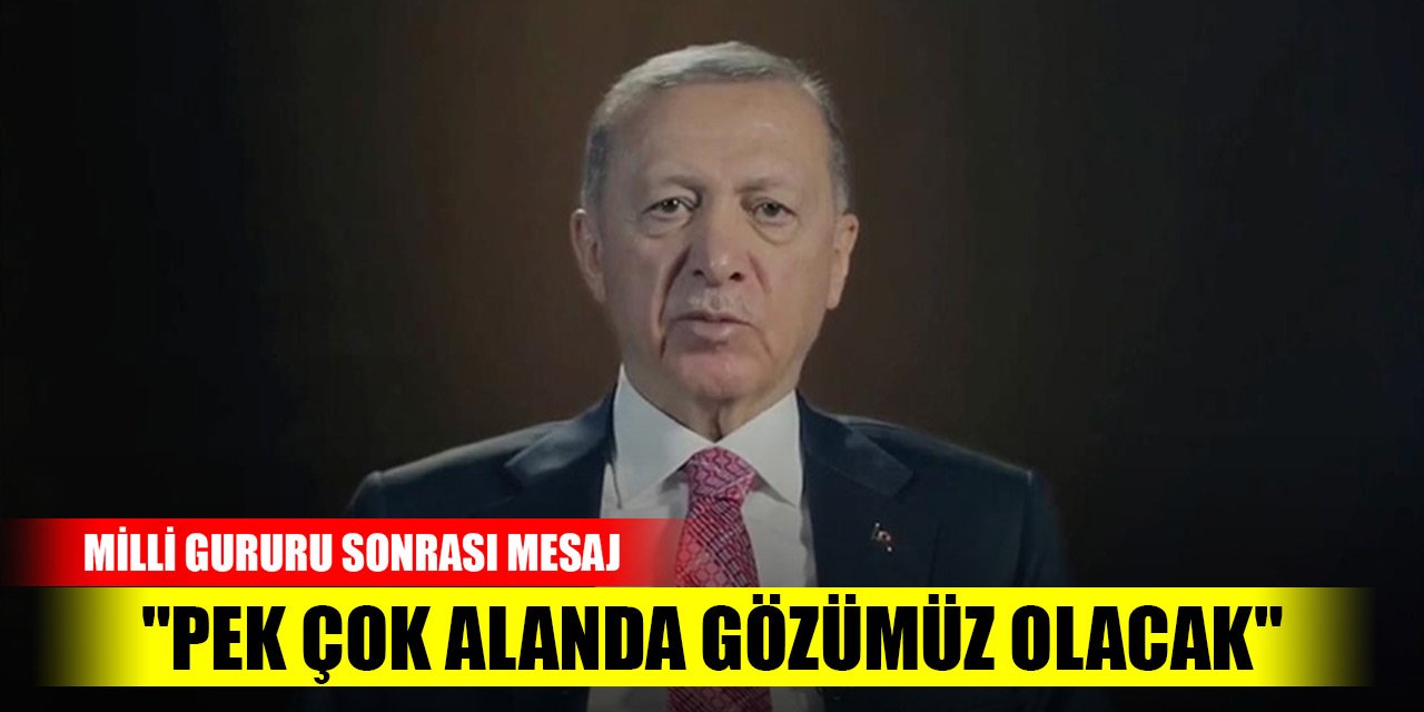 Erdoğan: Milli teknoloji hamlemizin meyvelerini topluyoruz