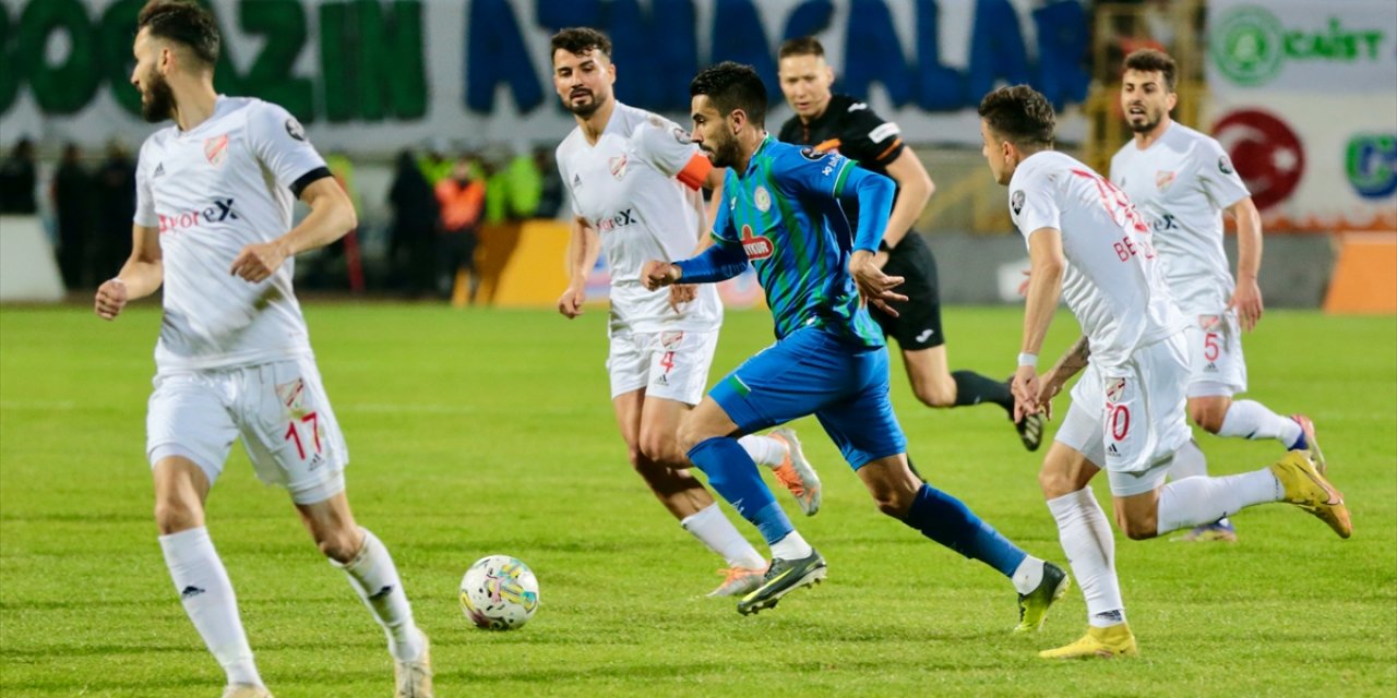 Rizespor, deplasmanda Boluspor'u yendi