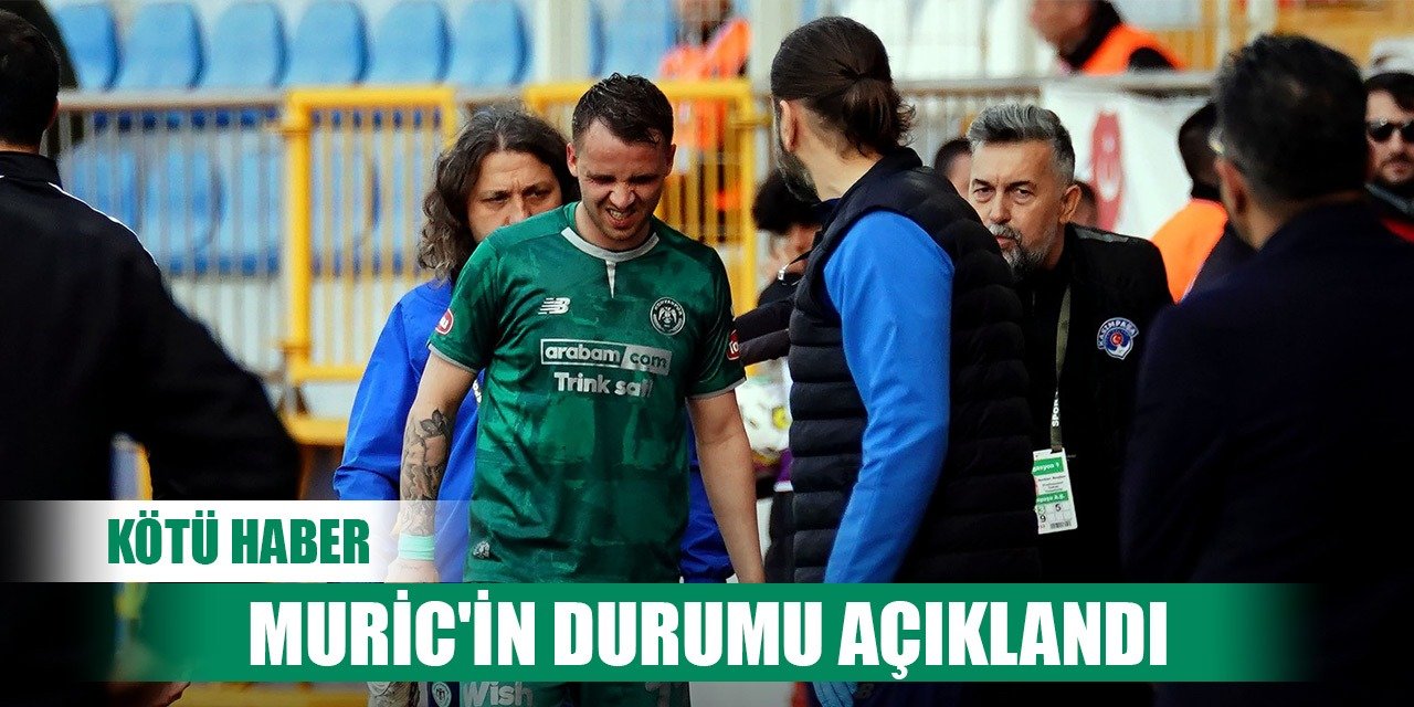 Konyaspor'dan Muric açıklaması