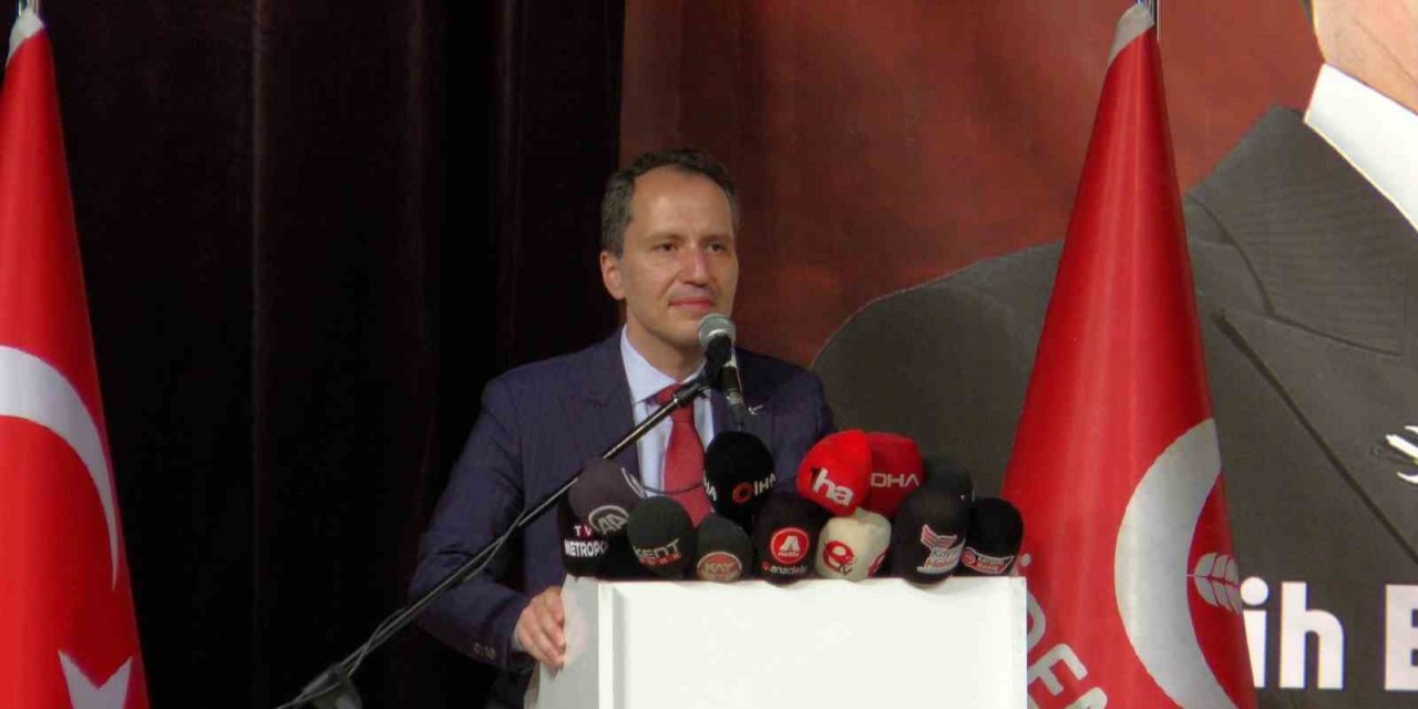 Fatih Erbakan: “7’li masa denilen karanlık bir blokla karşı karşıyayız”