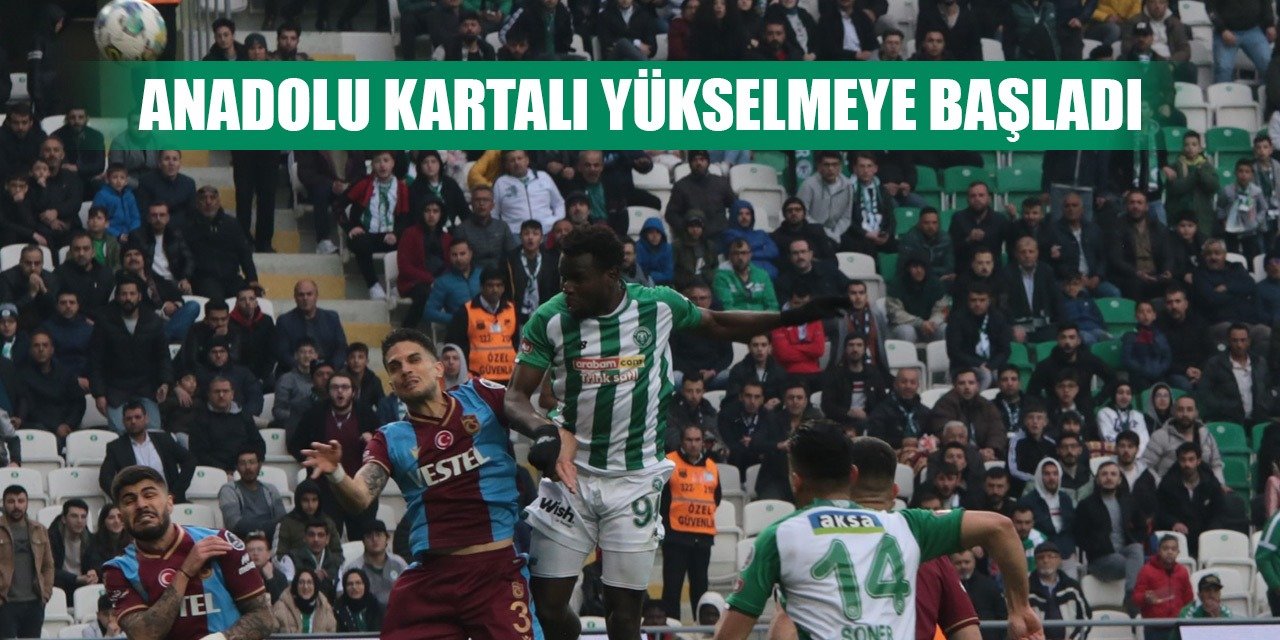 Konyaspor sıralamada yükselişe geçti