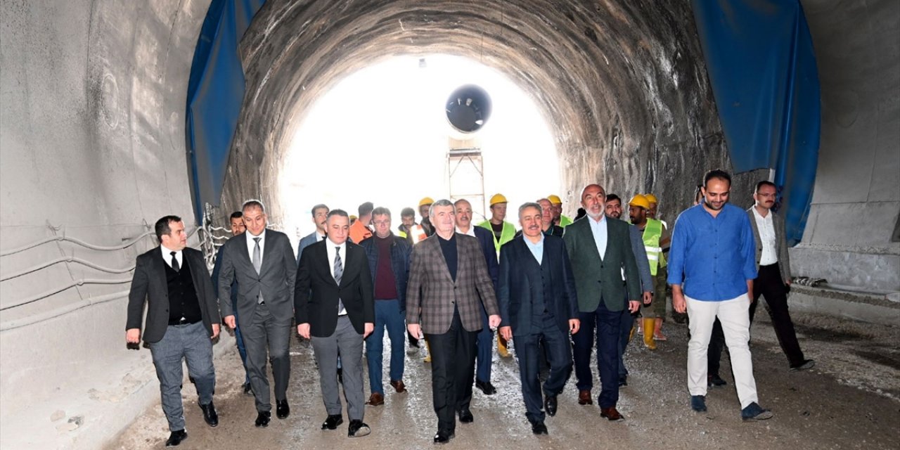 Konya'da yapımı devam eden Alacabel tünelinde son durum