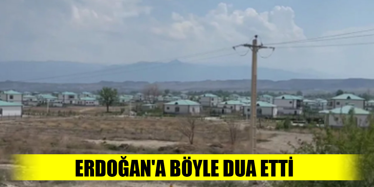 Ermenistan'ın yıktığı bölge, yeniden ayağa kaldırıldı! Erdoğan'a böyle dua etti