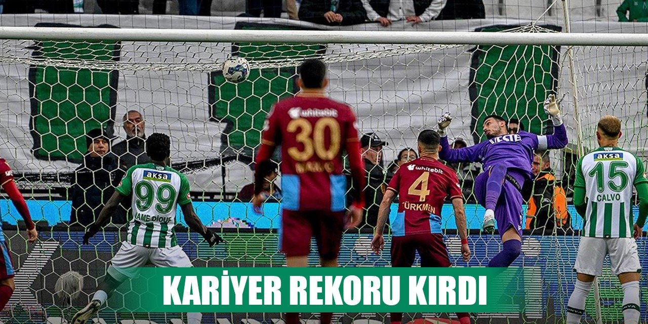 Konyaspor'da Soner kariyer rekoru kırıyor