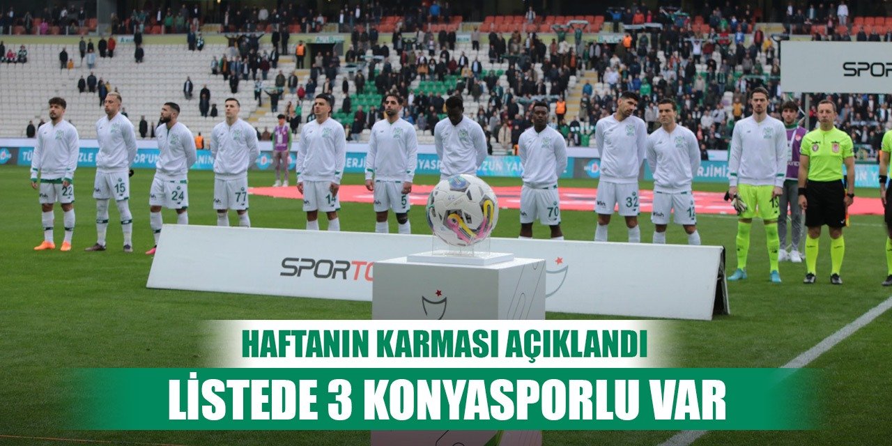 Konyasporlu 3 futbolcu karmaya girdi