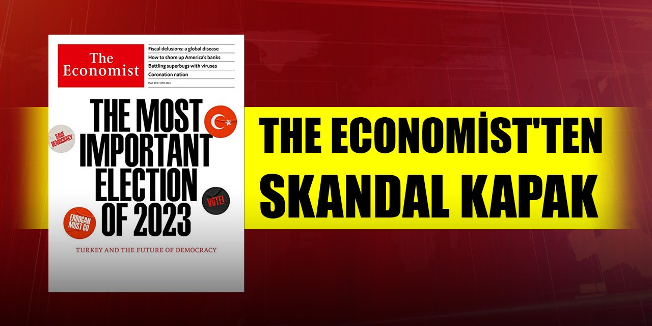 The Economist'tin skandal kapağına Türkiye'den tepki