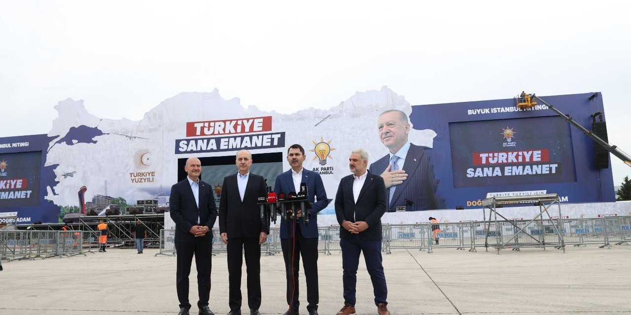 Bakan Kurum: Burası 'Türkiye Yüzyılı'nın mitingine ev sahipliği yapacak