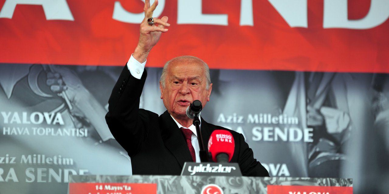 Bahçeli: Türkiye'yi kumar masasında pazarlamayı hedefliyorlar