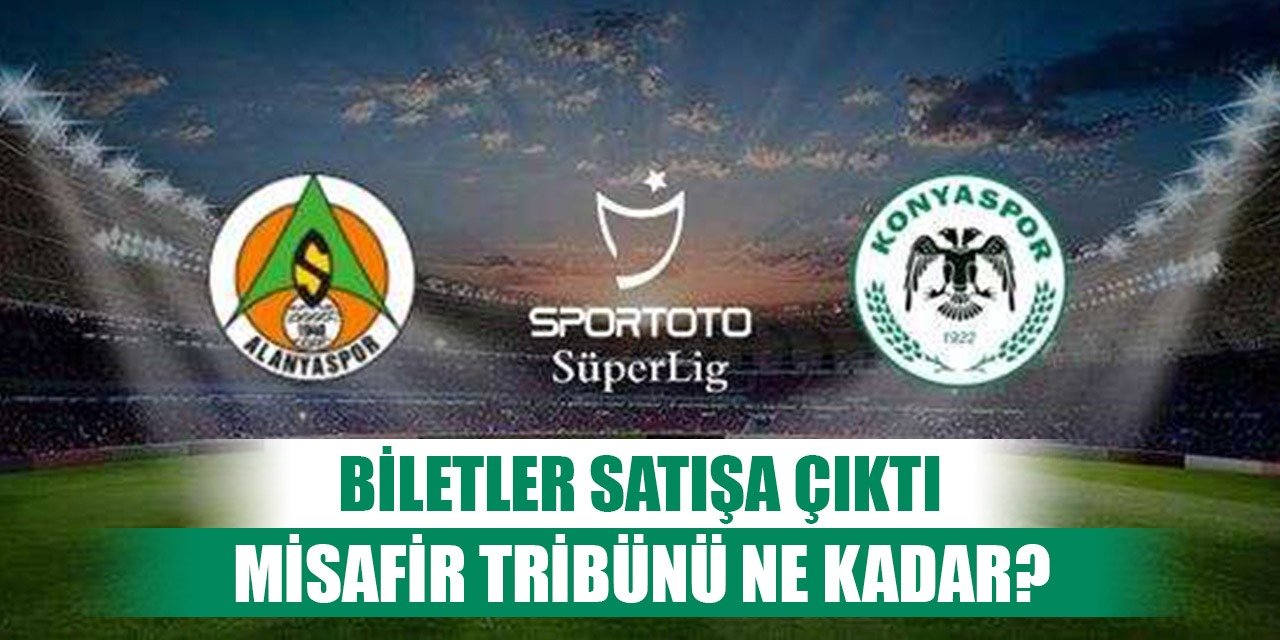 Alanyaspor-Konyaspor, Biletler satışa çıktı!