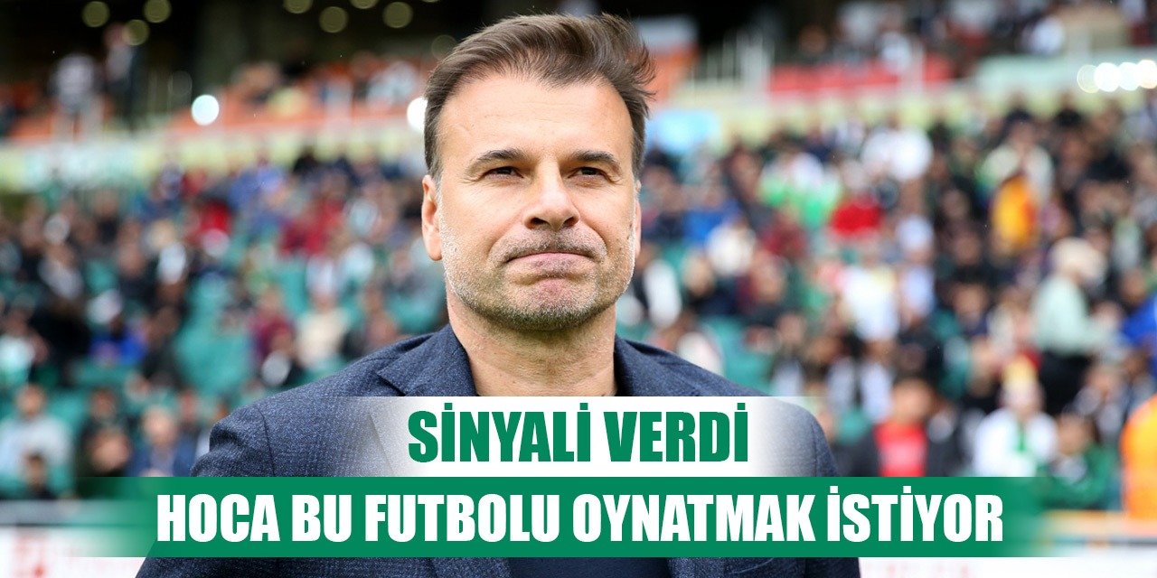 Konyaspor'da Stanojevic'in istediği futbol tarzı