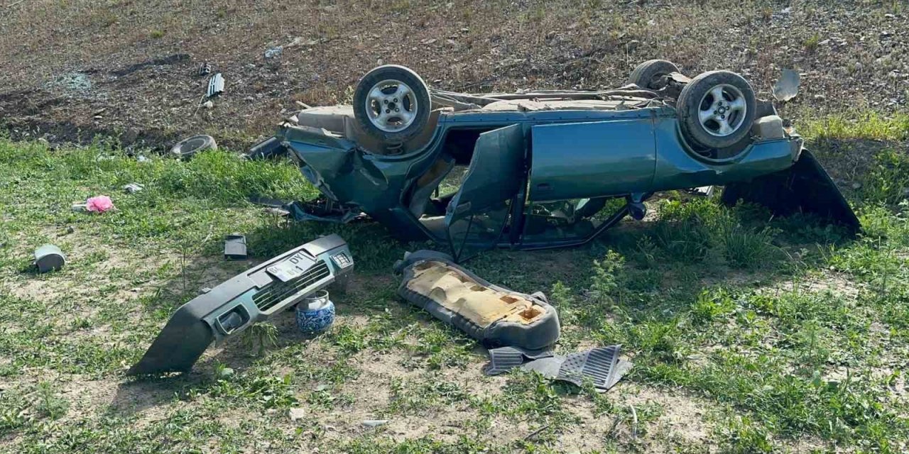 Kaza yapan otomobilin plakası sahte çıktı