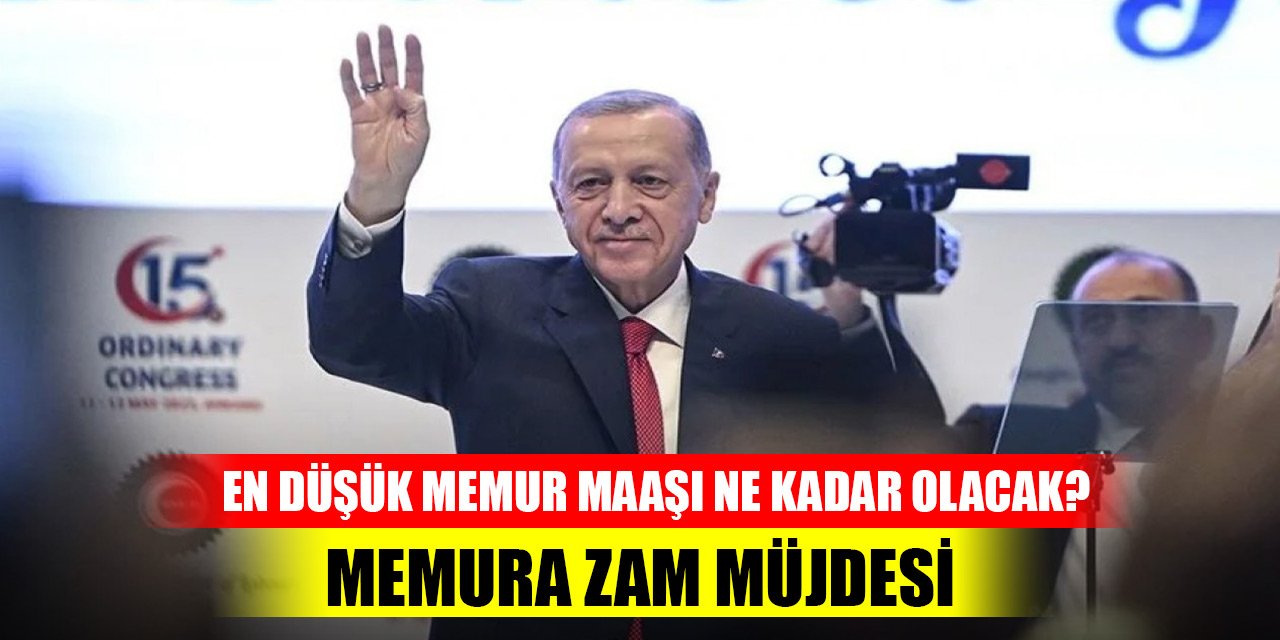 Son Dakika... Cumhurbaşkanı Erdoğan açıkladı! Memurlara zam müjdesi