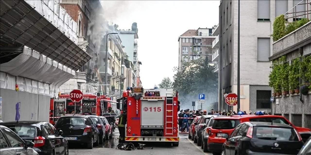 İtalya'nın Milano kent merkezinde patlama meydana geldi