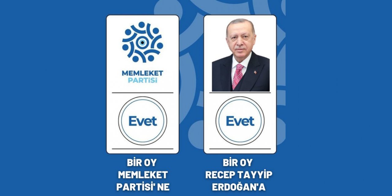 Memleket Partisi Uşak İl Başkanı Engin Toraman'dan Erdoğan'a destek kararı