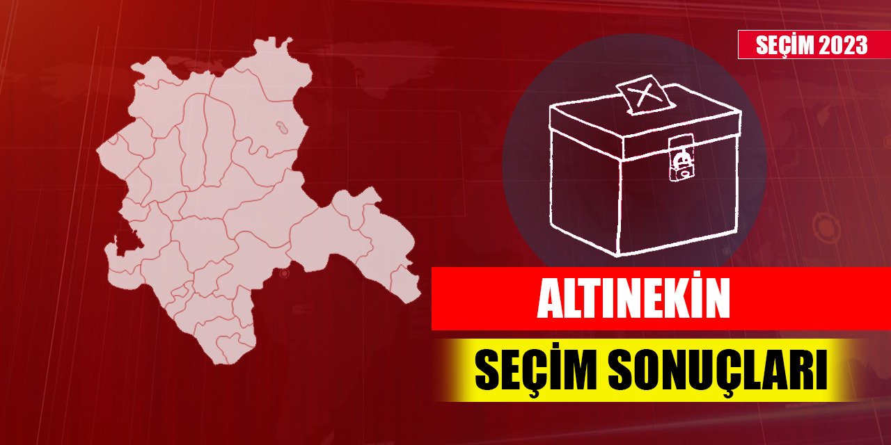 Altınekin (Konya) Seçim Sonuçları 2023