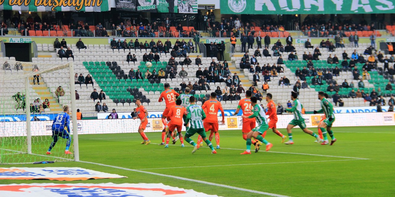 Alanyaspor-Konyaspor, rekabette son durum
