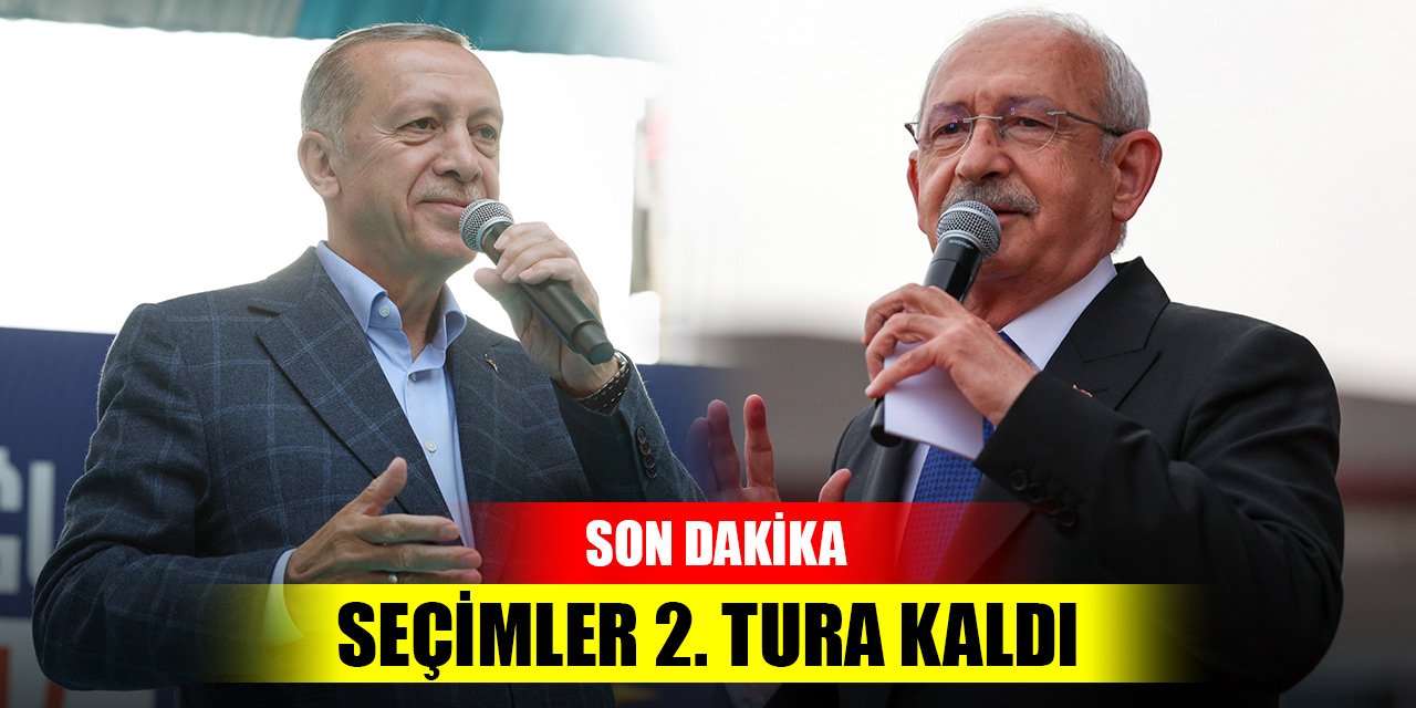 Son Dakika! YSK Başkanı Yener açıkladı! Seçimler 2. tura kaldı