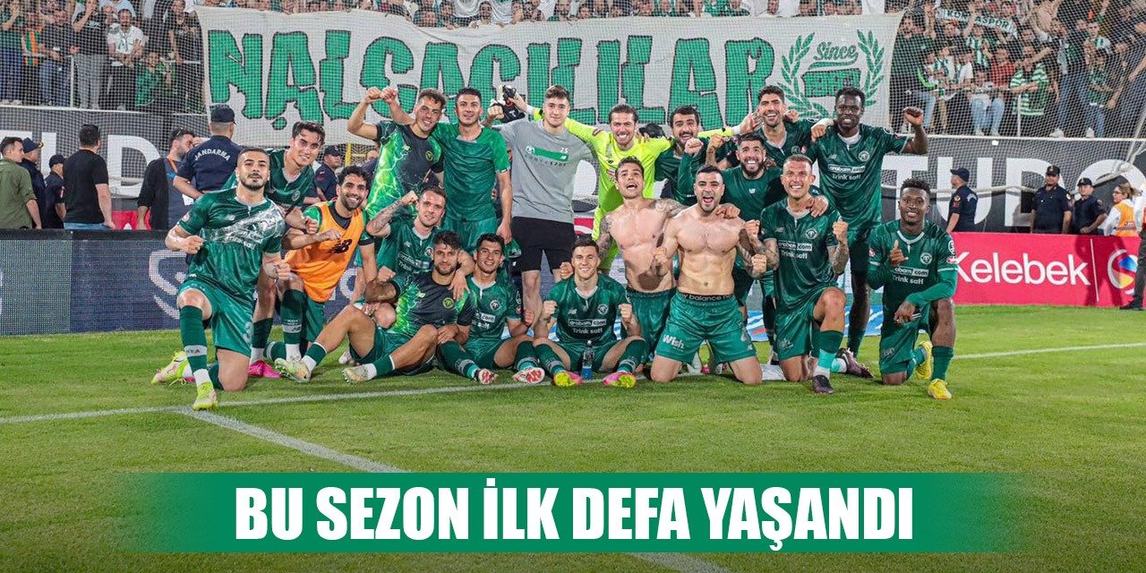 Konyaspor'da Hoca ilk kez alkış aldı