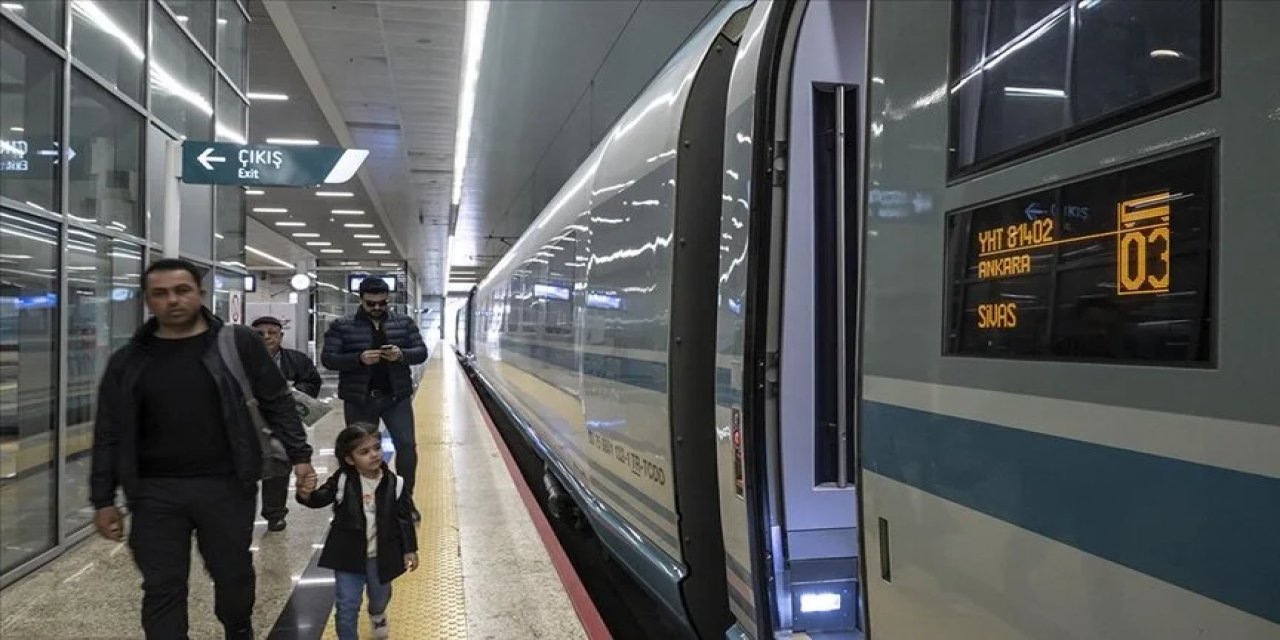 Ankara-Sivas Hızlı Treni ile seyahat eden kişi sayısı açıklandı