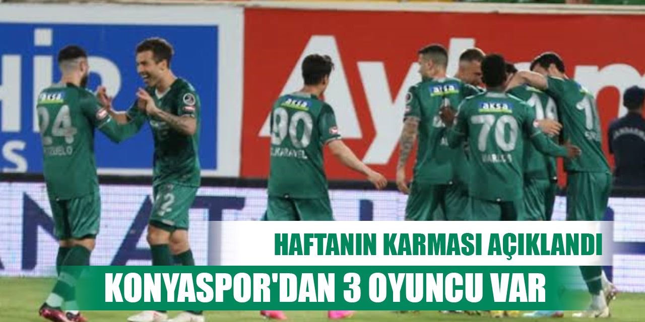 Konyaspor haftaya damgasını vurdu!