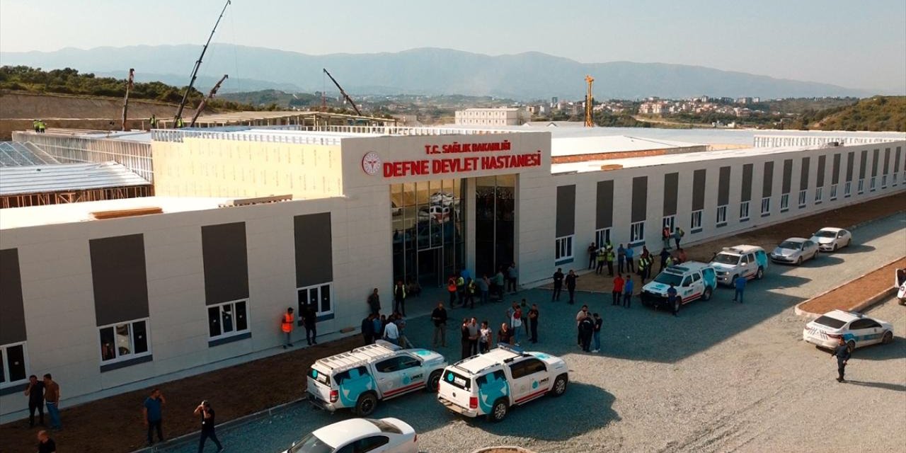 Defne Devlet Hastanesi hizmete açılıyor