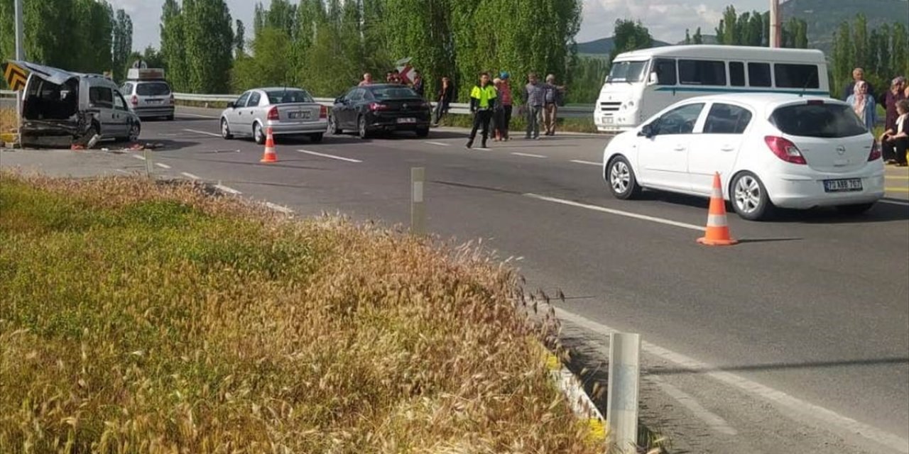 Konya'daki trafik kazasında 1 kişi hayatını kaybetti