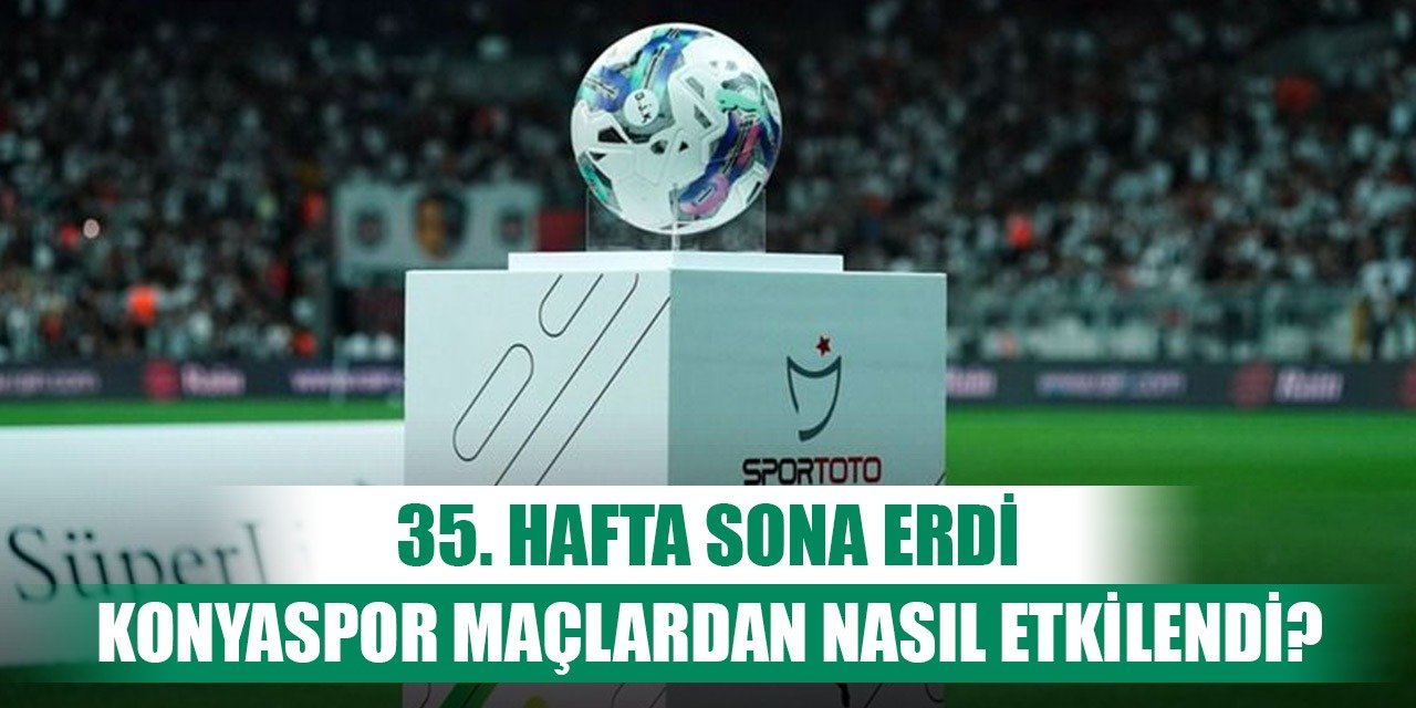 Konyaspor'un ligdeki durumu