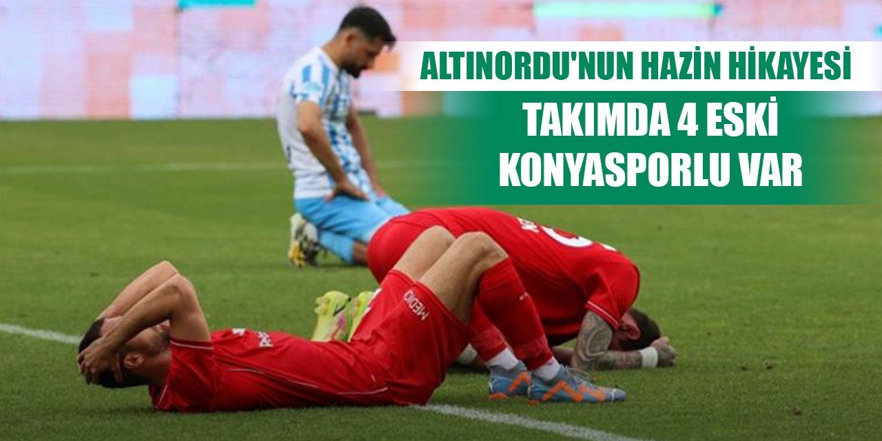 Altınordu'nun kötü biten hikayesi, Konyasporlu eski oyuncular var
