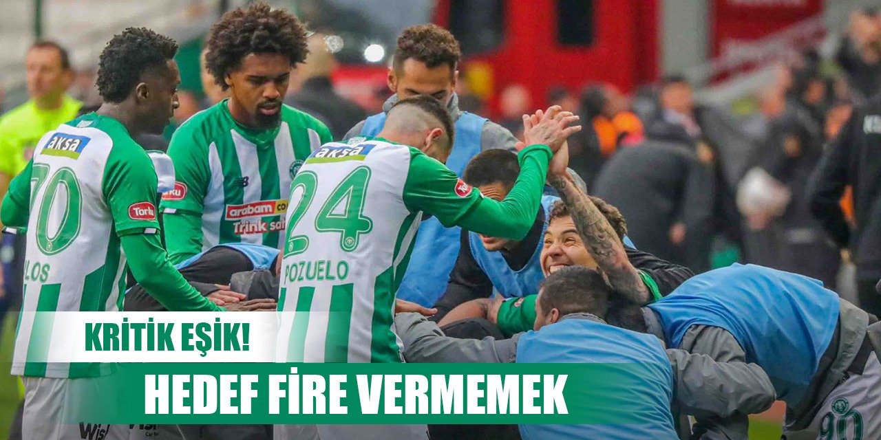 Konyaspor'un final müsabakaları!