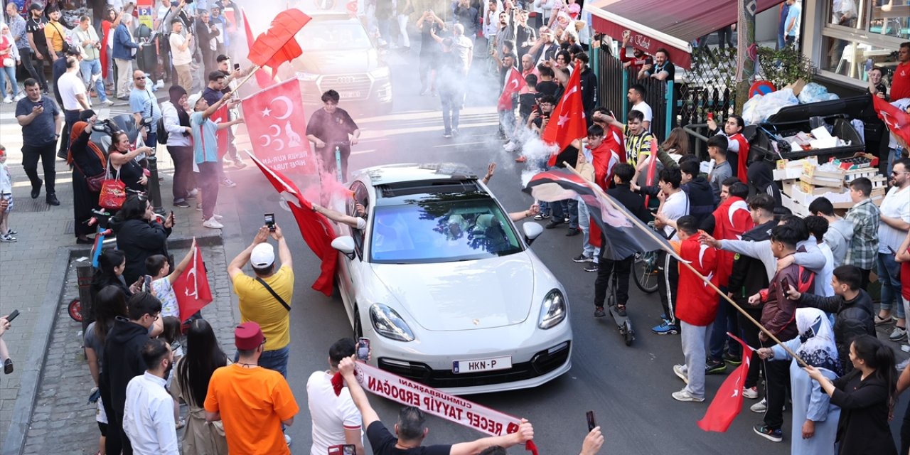 Cumhurbaşkanı Erdoğan'ın seçim başarısı Brüksel'de kutlandı