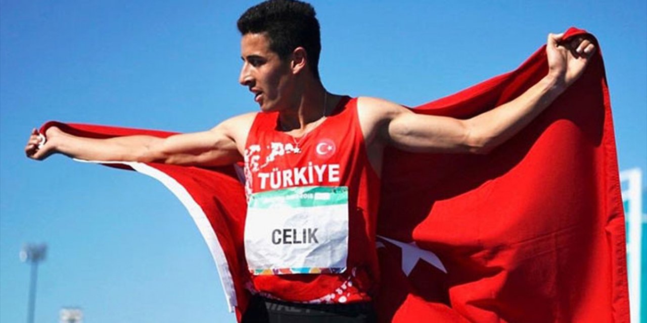 Milli atlet Mehmet Çelik, Türkiye rekorunu kırdı