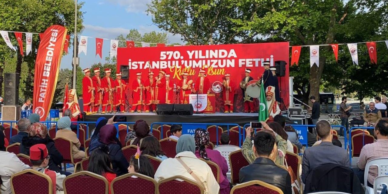 Saraçhane Parkı'nda fetih coşkusu