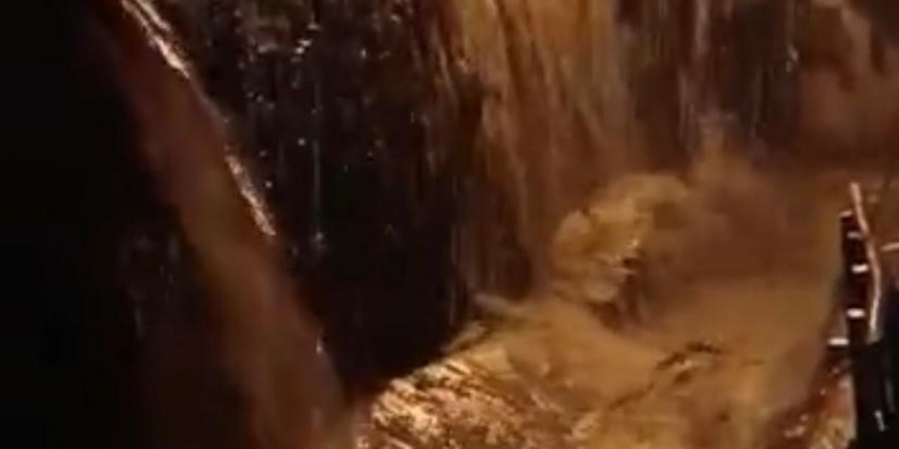 Elazığ’da aşırı yağış sele neden oldu