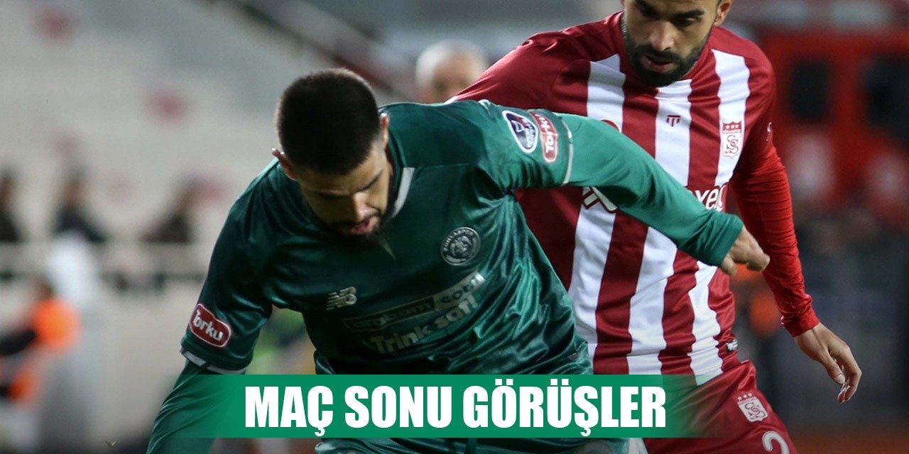 Sivasspor-Konyaspor, Maç sonu görüşler