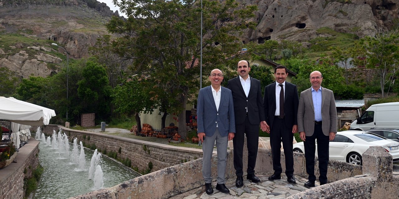Konya'da başkanlar Sille'de buluştu