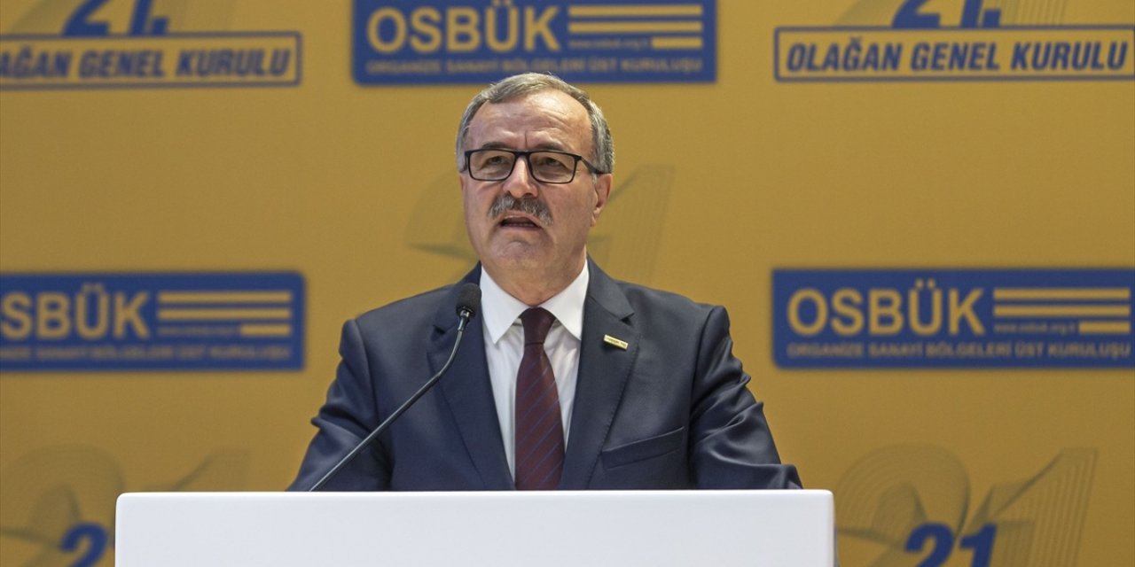 Memiş Kütükçü OSBÜK'e yeniden başkan seçildi