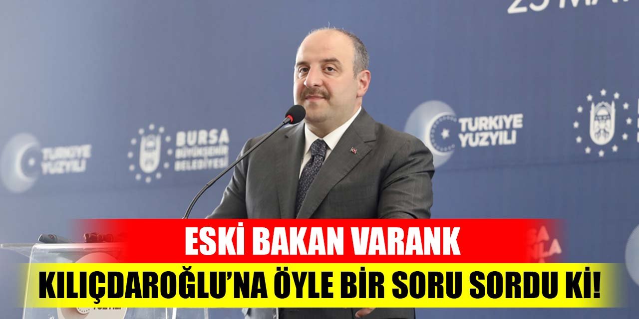 Eski Bakan Varank, Kılıçdaroğlu’na öyle bir soru sordu ki!