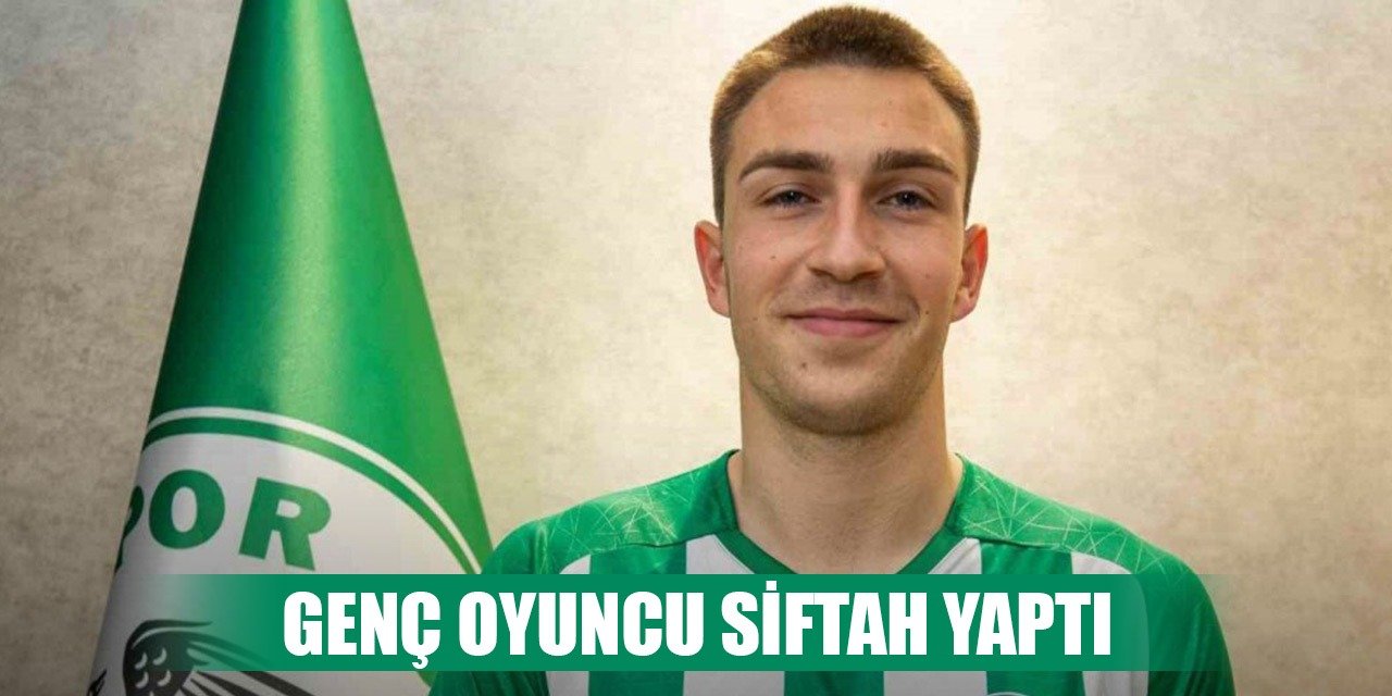 Konyasporlu Niko Rak siftah yaptı