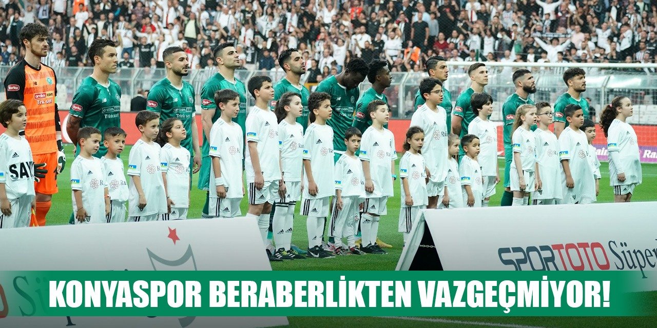 Konyaspor seriyi değiştirmedi