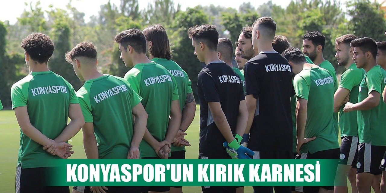 Konyaspor'da gençler şans bulamadı