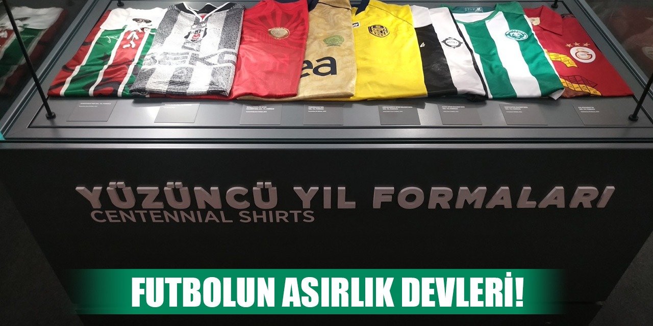 Konyaspor ve asırlık takımların formaları