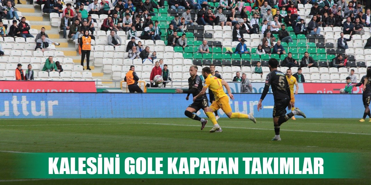 Konyaspor'un gol yemediği maç sayısı